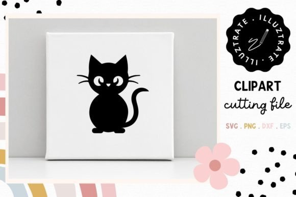 Black Cat SVG Cut File Halloween Cat Review