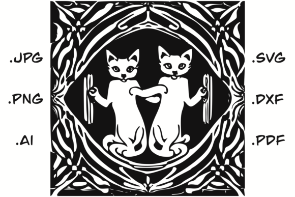 Cat Couple in Renaissance Frame Review