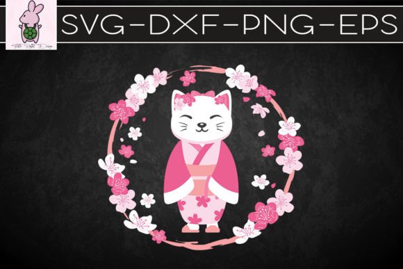 Cherry Blossom Cat SVG Review for Embroidery Projects