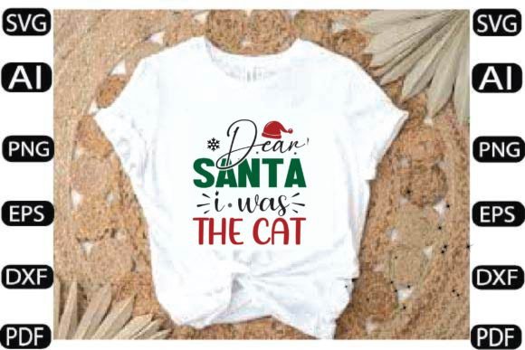 Dear Santa I Was the Cat SVG Design Review