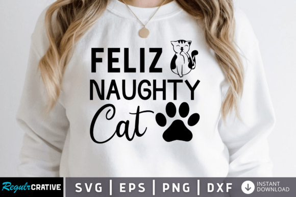 Feliz Naughty Cat SVG Design Review