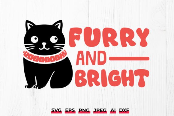 Furry and Bright Christmas Cat SVG Review