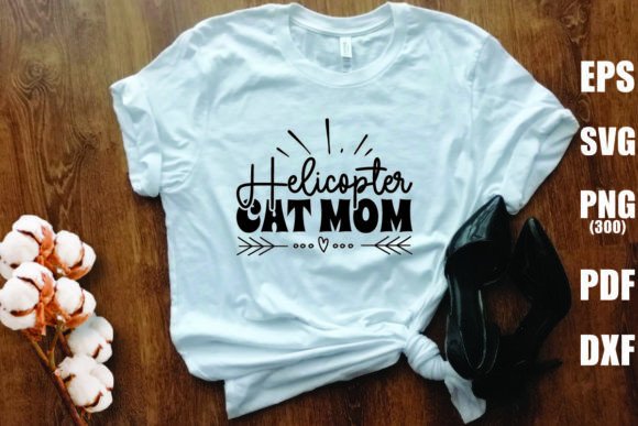 Helicopter Cat Mom Embroidery Design Review