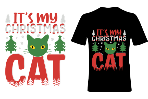 It's My Christmas Cat Ugly T-Shirt Review