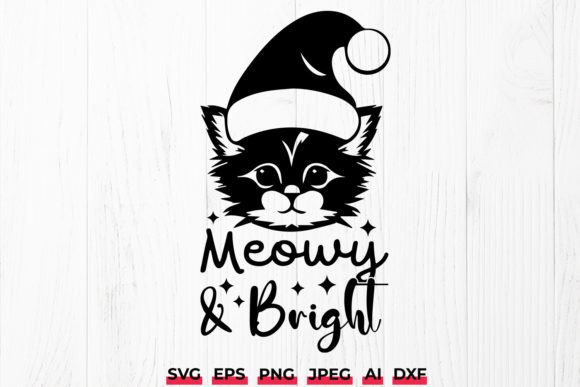 Meowy and Bright Christmas Cat SVG Review
