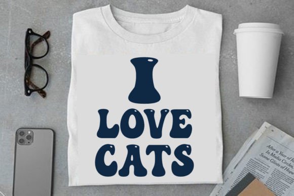 Retro Cat Design for Embroidery Projects
