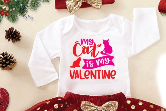 Valentine’s Day T-Shirt Design: My Cat